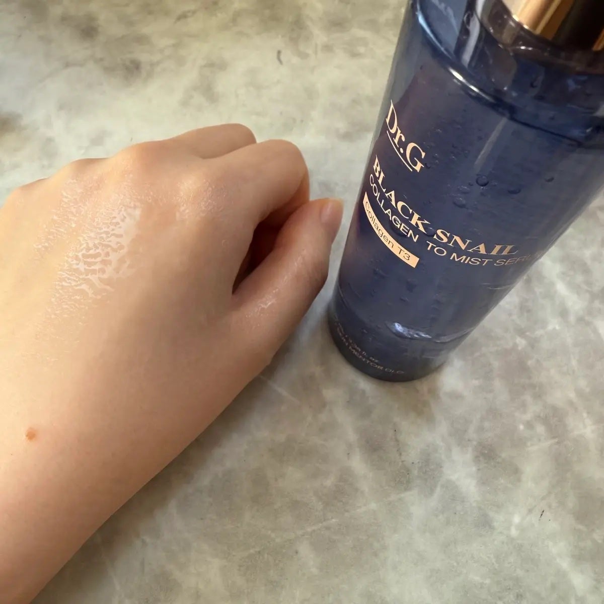 ドクタージー ブラックスネイル コラーゲンミスト/Dr.G/ミスト状化粧水を使ったクチコミ(3枚目)