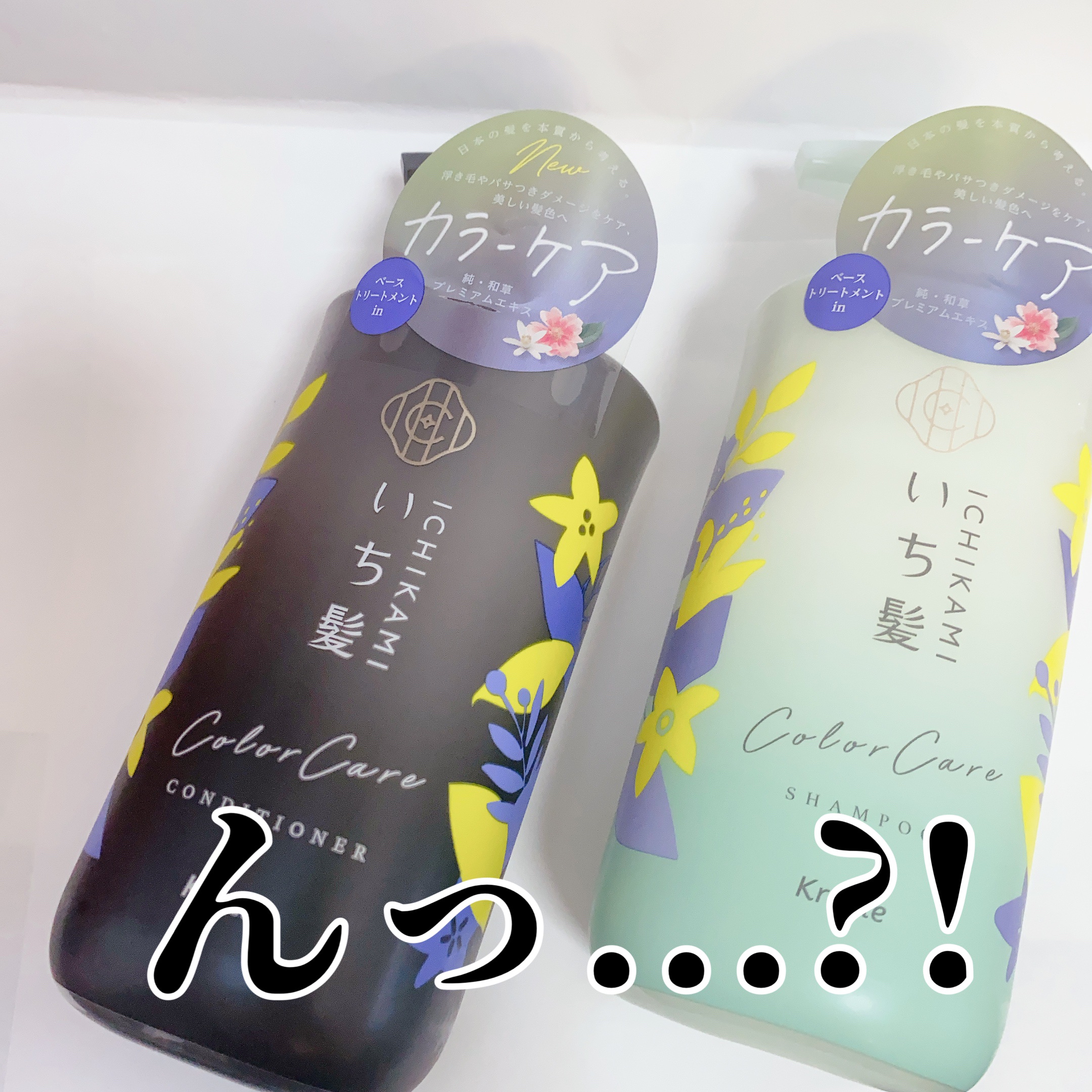 カラーケア&ベーストリートメント in シャンプー/コンディショナー/いち髪/市販シャンプーを使ったクチコミ（1枚目）