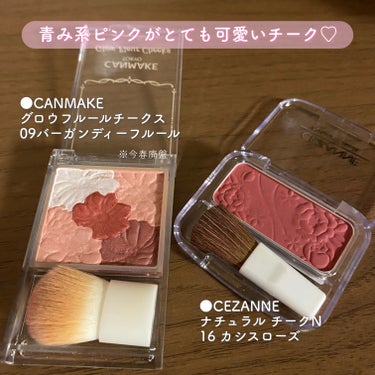 ナチュラル チークN/CEZANNE/パウダーチークを使ったクチコミ（3枚目）