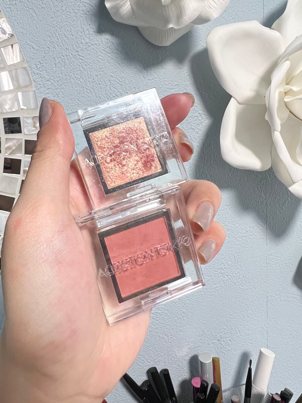 アディクション ザ アイシャドウ スパークル/ADDICTION/単色アイシャドウを使ったクチコミ(8枚目)