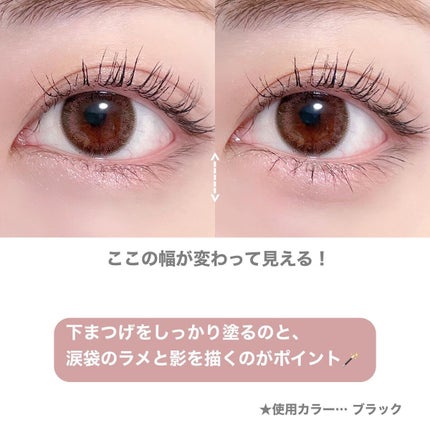「塗るつけまつげ」自まつげ際立てタイプ/デジャヴュ/マスカラを使ったクチコミ(4枚目)