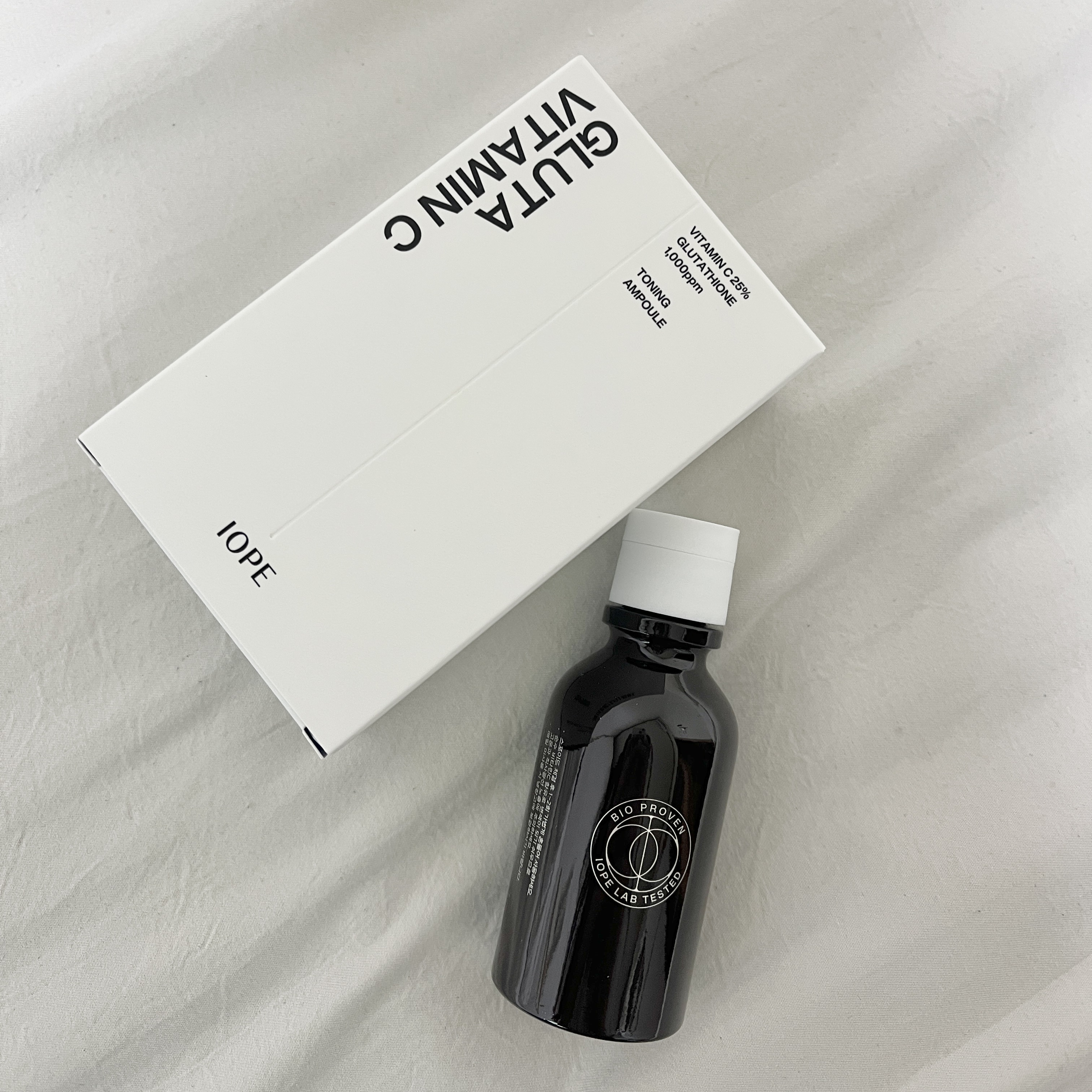 グルタ ビタミンC トーニング アンプル/IOPE/美容液を使ったクチコミ（1枚目）