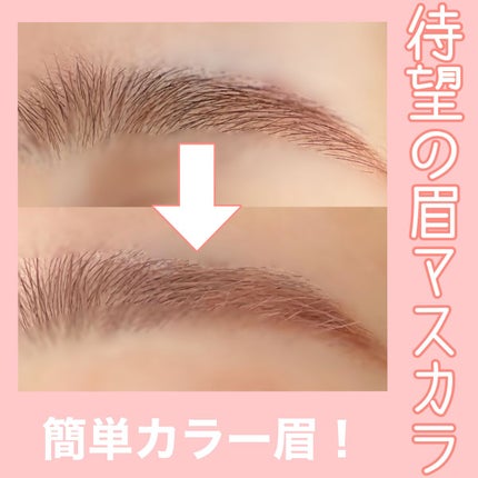 極細アイブロウマスカラ/CEZANNE/眉マスカラを使ったクチコミ(1枚目)