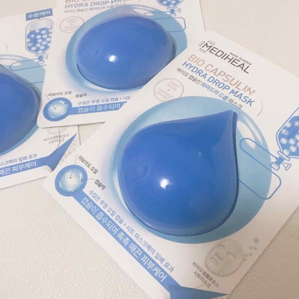 バイオカプセルイン ハイドラドロップマスク/MEDIHEAL/シートマスク・パックを使ったクチコミ(1枚目)
