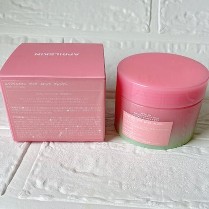 ピンクアロエメレンゲクレンザー/APRILSKIN/その他洗顔料を使ったクチコミ(9枚目)