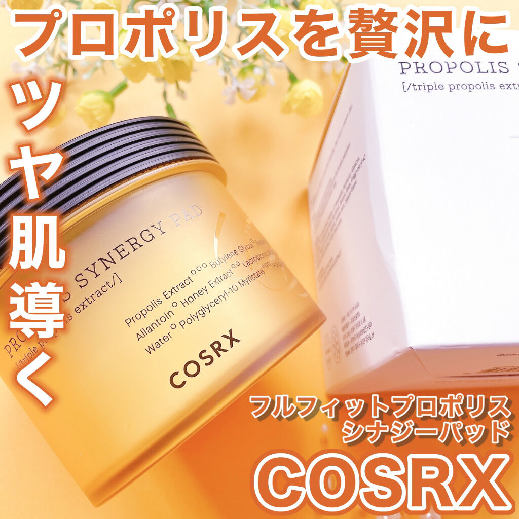 フルフィットプロポリスシナジートナー/COSRX/化粧水を使ったクチコミ（1枚目）