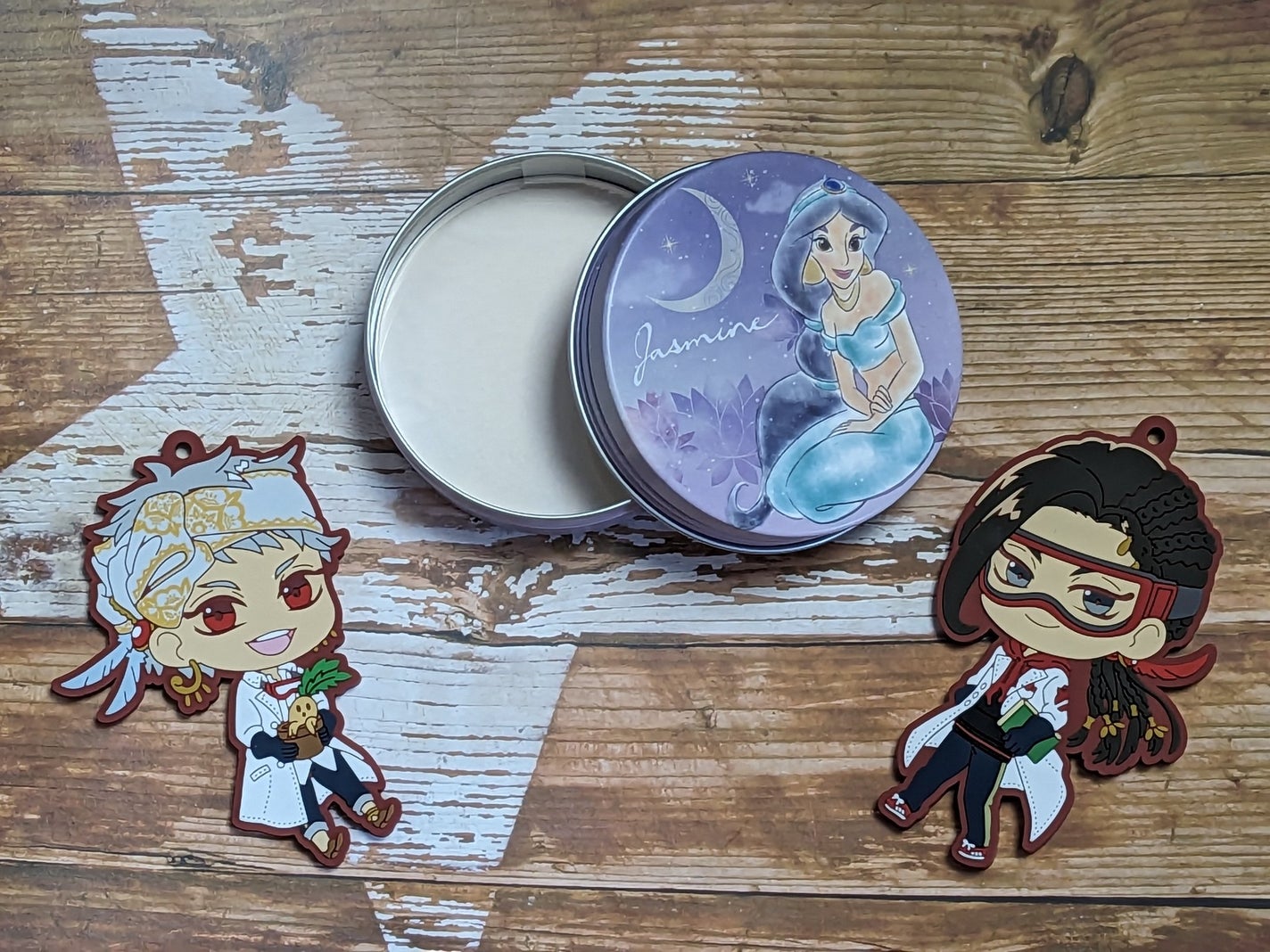 フェイスパウダー ラーム ドゥ ラ リュンヌ <ジャスミン>/moment chouchou/ルースパウダーを使ったクチコミ(1枚目)