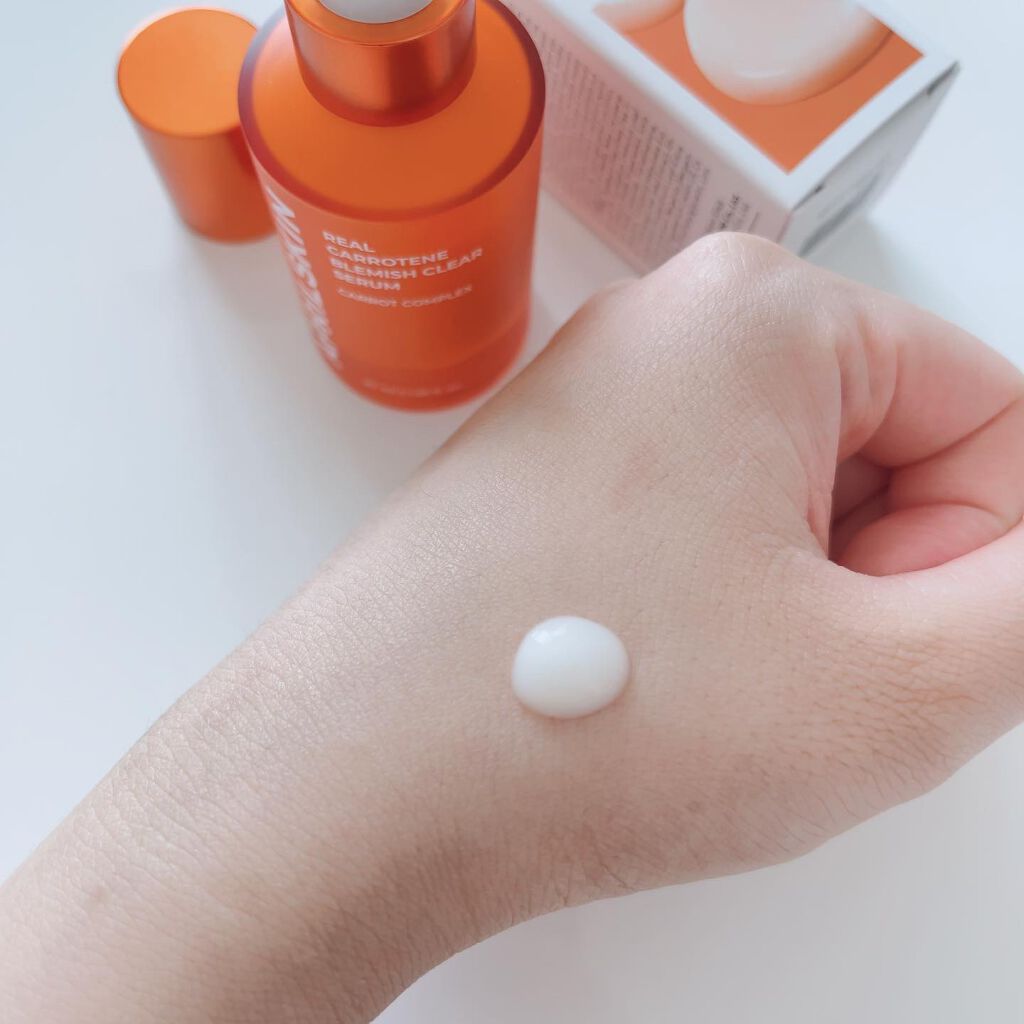 リアルカロテンブレミッシュクリアセラム/APRILSKIN/美容液を使ったクチコミ(3枚目)