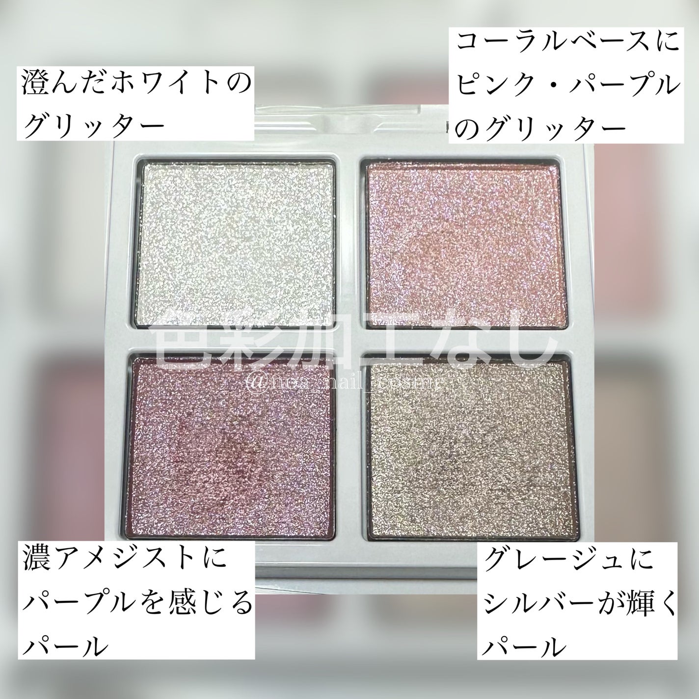 アディクション ザ アイシャドウ パレット “アウト オブ ユア シェル”/ADDICTION/アイシャドウパレットを使ったクチコミ(2枚目)