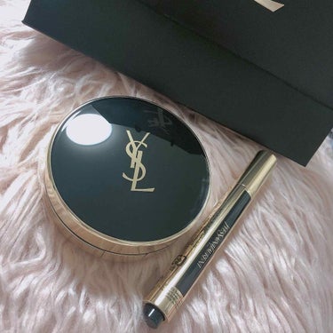 YSL：ｱﾝｸﾙﾄﾞﾎﾟｰ ﾙｸｯｼｮﾝ 10
YSL：ﾗﾃﾞｨｱﾝﾄﾀｯﾁ ﾊｲｶﾊﾞｰ0.75

ﾀｯﾁｱｯﾌﾟして貰ったらお会計してました‪🥺
見た目の高級感がもう🥰

カバー力はそこそこって感じ