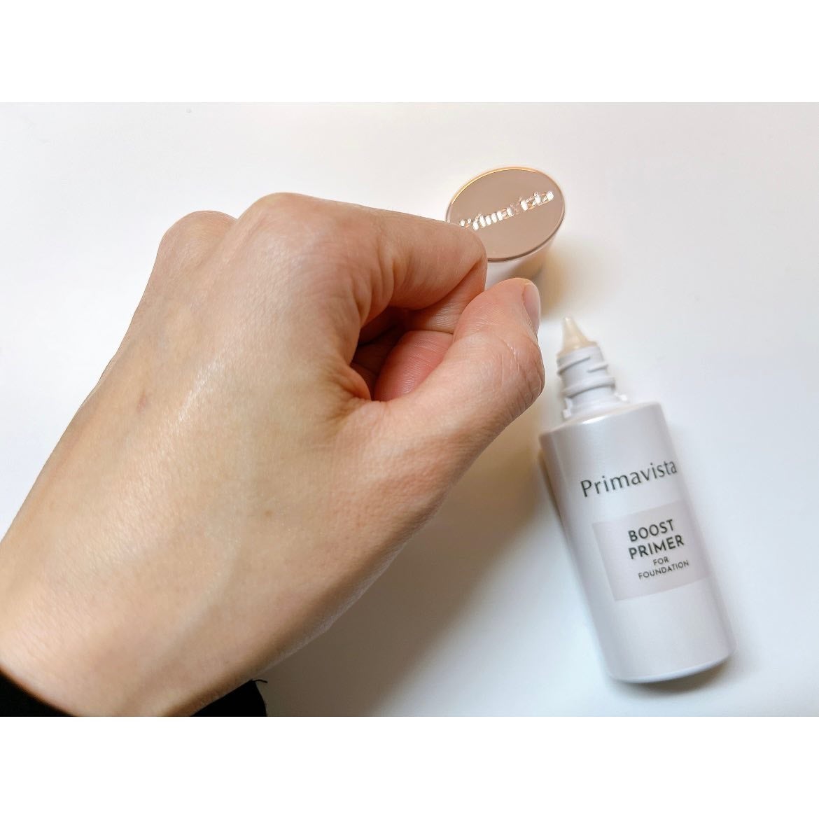 ファンデブースト<皮脂くずれ防止>/プリマヴィスタ/化粧下地を使ったクチコミ(3枚目)
