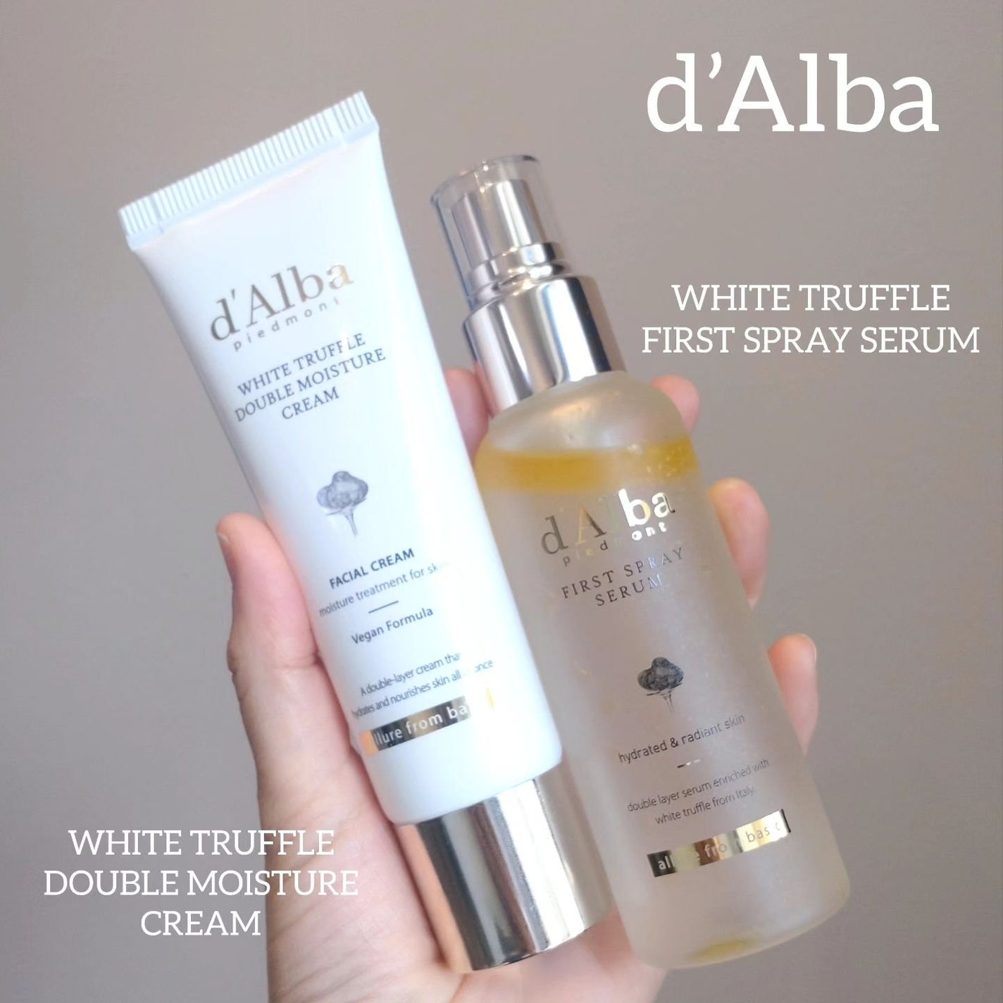 ダルバ ホワイトトリュフファーストスプレーセラム/ダルバ/ミスト状化粧水を使ったクチコミ(1枚目)