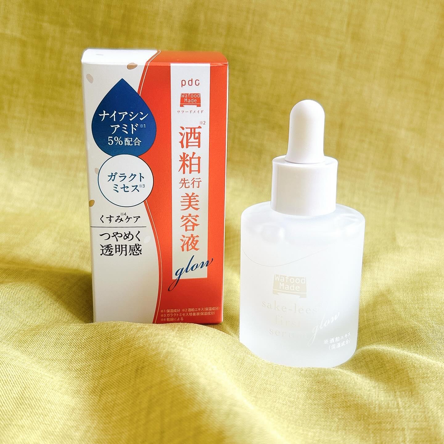 ワフードメイド 酒粕先行美容液 グロー/pdc/ブースター・導入液を使ったクチコミ（1枚目）