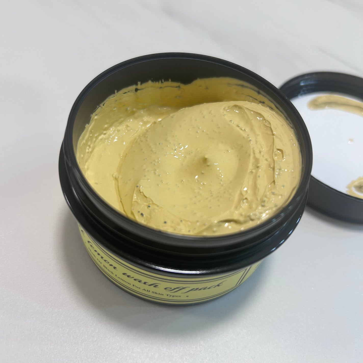 black lemon wash off pack/Aetem /洗い流すパック・マスクを使ったクチコミ(2枚目)