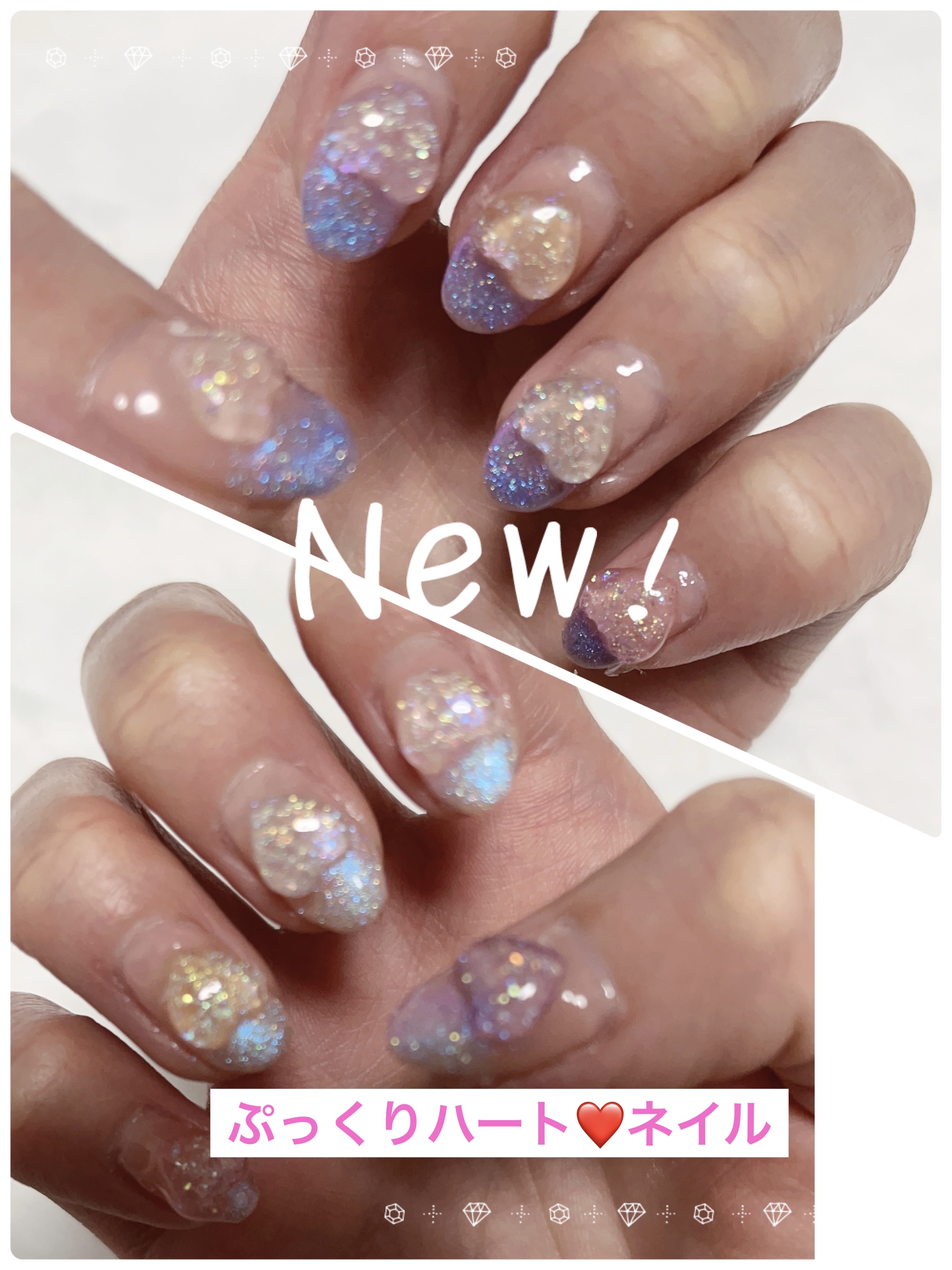 ネイルパーツ/セリア/ネイルチップ・パーツを使ったクチコミ（1枚目）