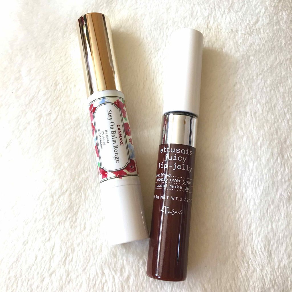 ステイオンバームルージュ/キャンメイク/口紅を使ったクチコミ(2枚目)