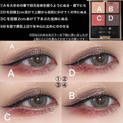 アイカラーレーション/LUNASOL/アイシャドウパレットを使ったクチコミ(6枚目)