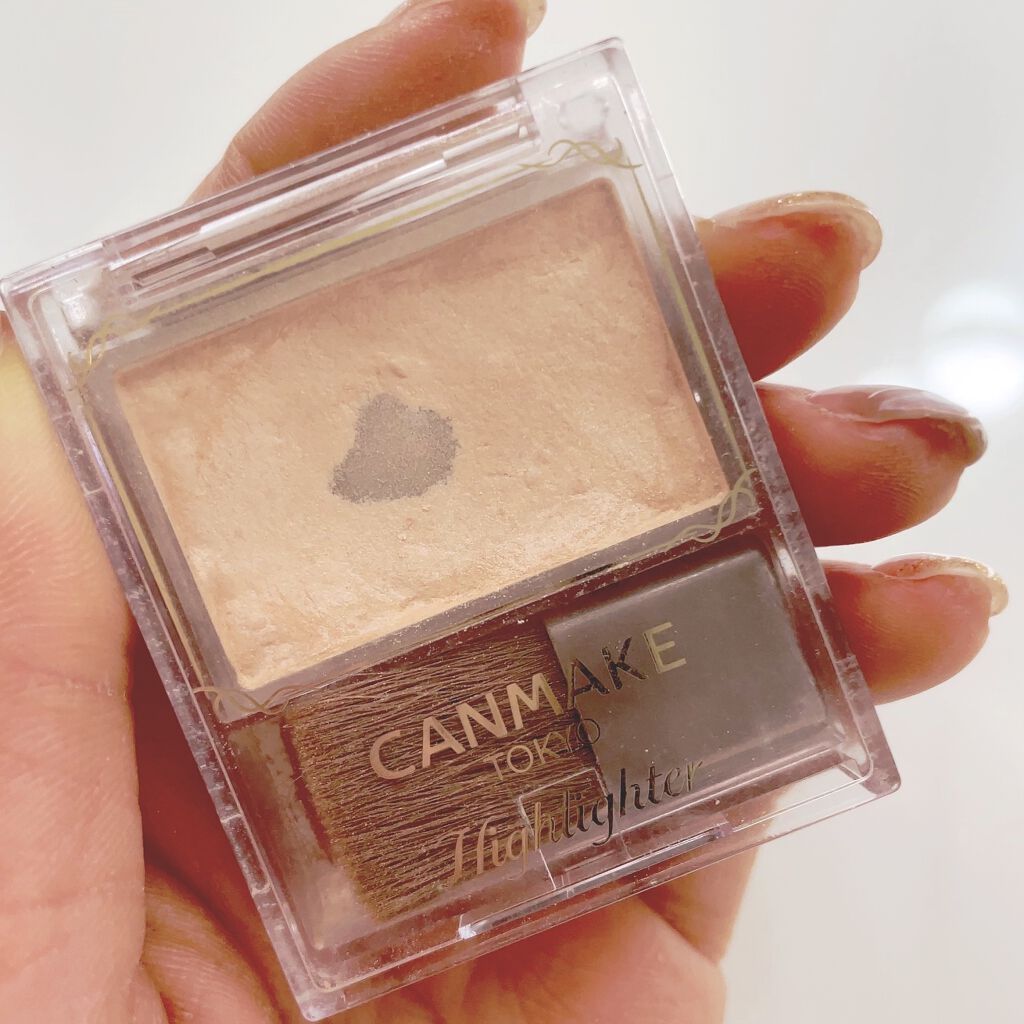 ハイライター/キャンメイク/パウダーハイライトを使ったクチコミ（1枚目）
