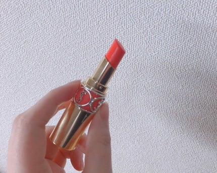 ルージュ ヴォリュプテ シャイン/YVES SAINT LAURENT BEAUTE/口紅を使ったクチコミ(1枚目)