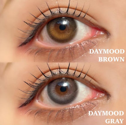 デームードブラウンマンスリー (DAYMOOD BROWN monthly)/OLOLA/1ヶ月(1MONTH)カラコンを使ったクチコミ(7枚目)