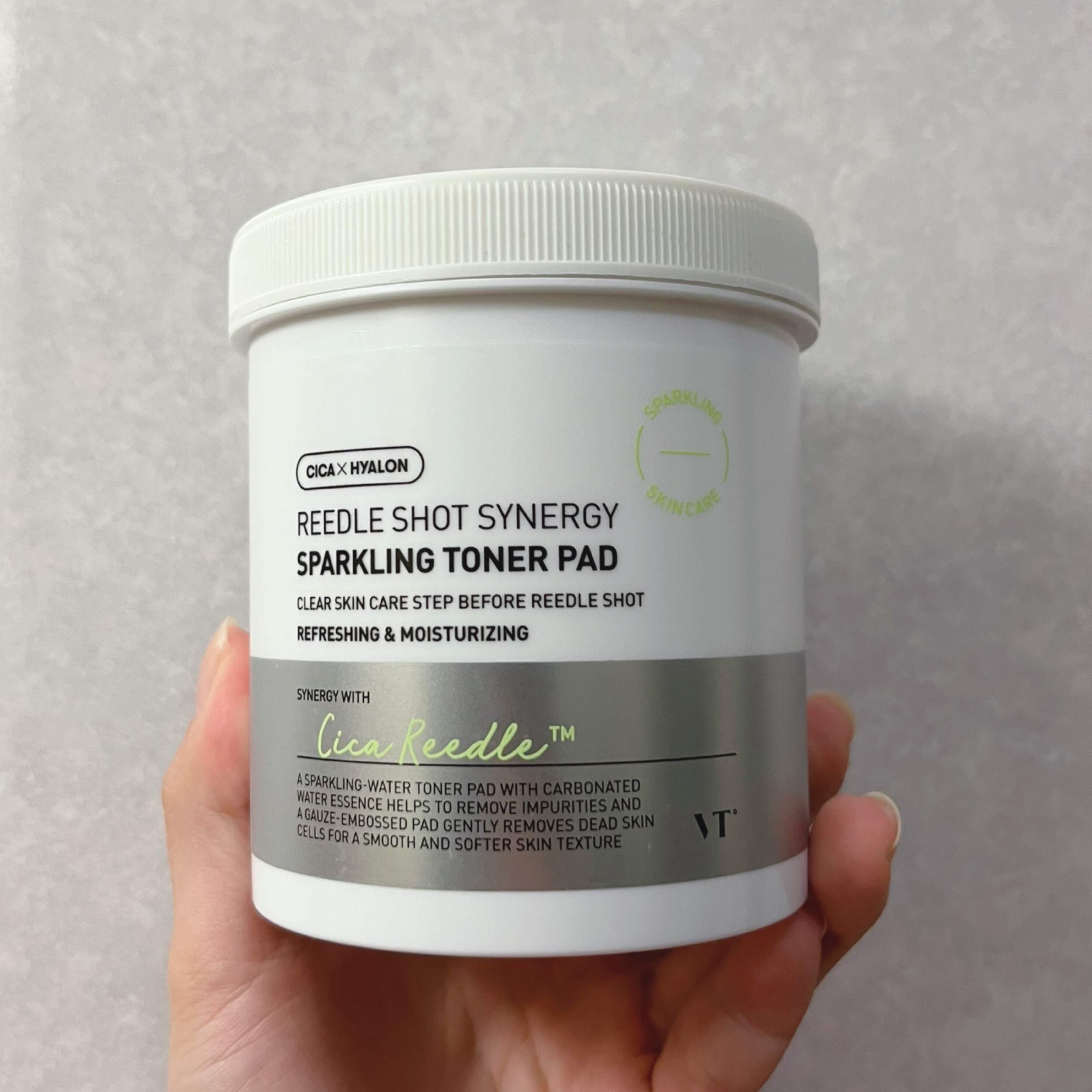 リードルショットシナジースパークリングトナーパッド/VT/トナーパッドを使ったクチコミ（1枚目）