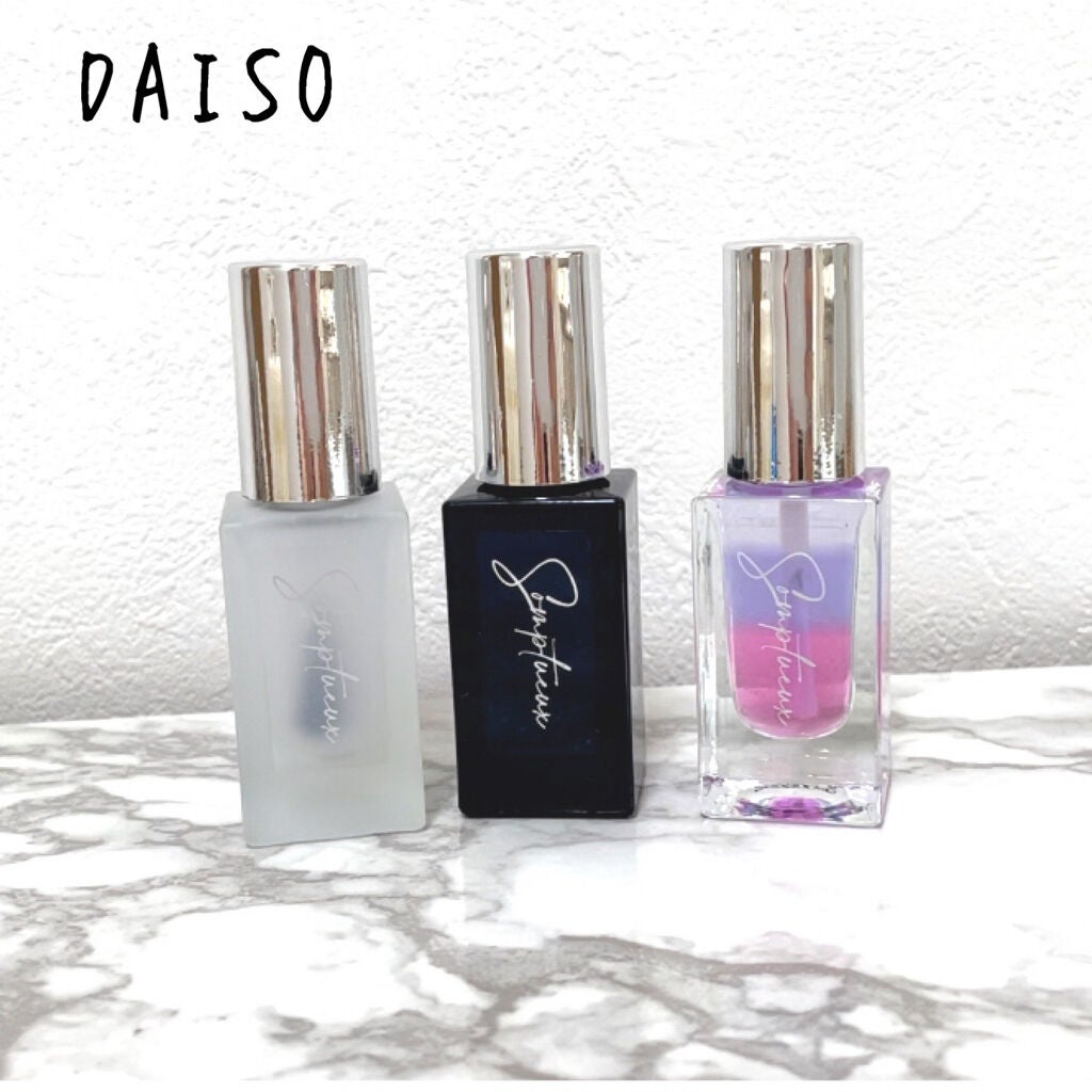 Somptueux(ソンプチュー) ベースコート/DAISO/ネイルベースコートを使ったクチコミ(1枚目)