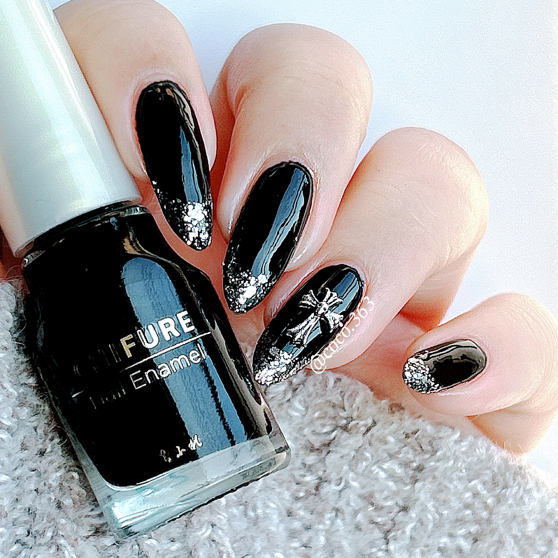 ネイル エナメル/ちふれ/マニキュアを使ったクチコミ（3枚目）