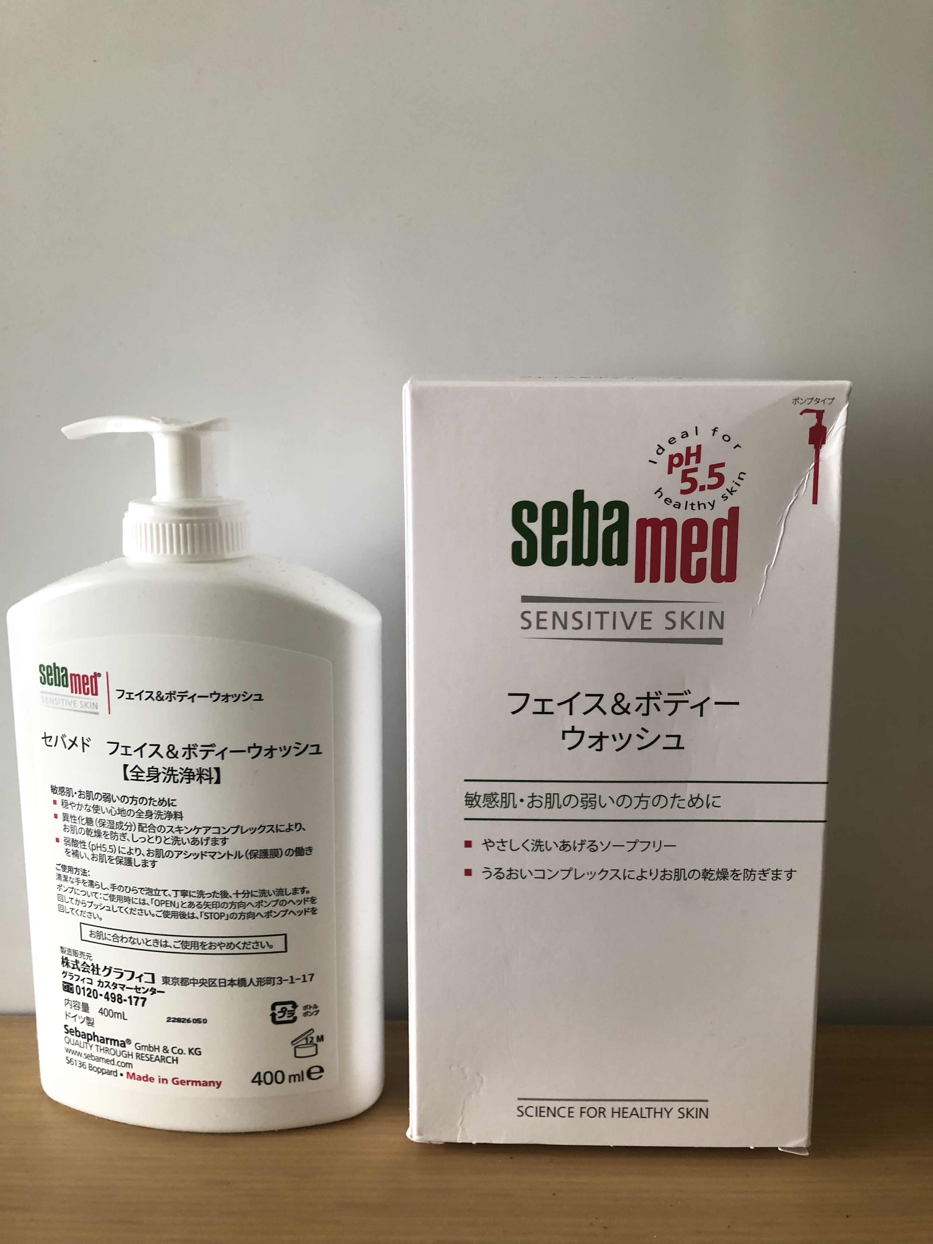 フェイス＆ボディウォッシュ/セバメド/ボディソープを使ったクチコミ（1枚目）