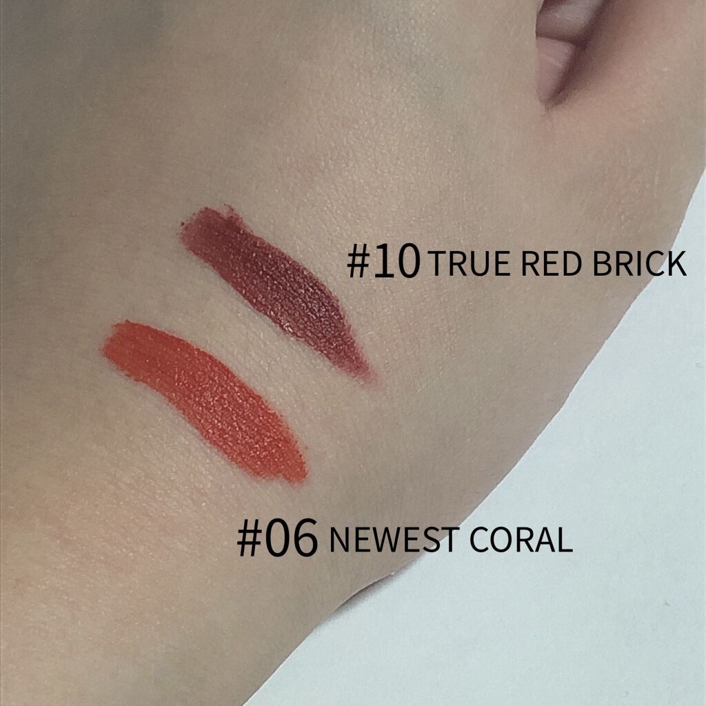 インク マット ブラー ティント/PERIPERA/口紅を使ったクチコミ（3枚目）