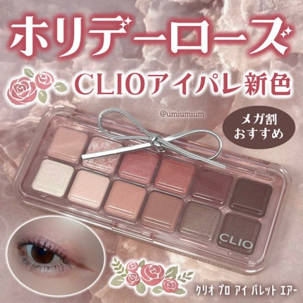 プロ アイ パレット エアー/CLIO/アイシャドウパレットを使ったクチコミ(1枚目)