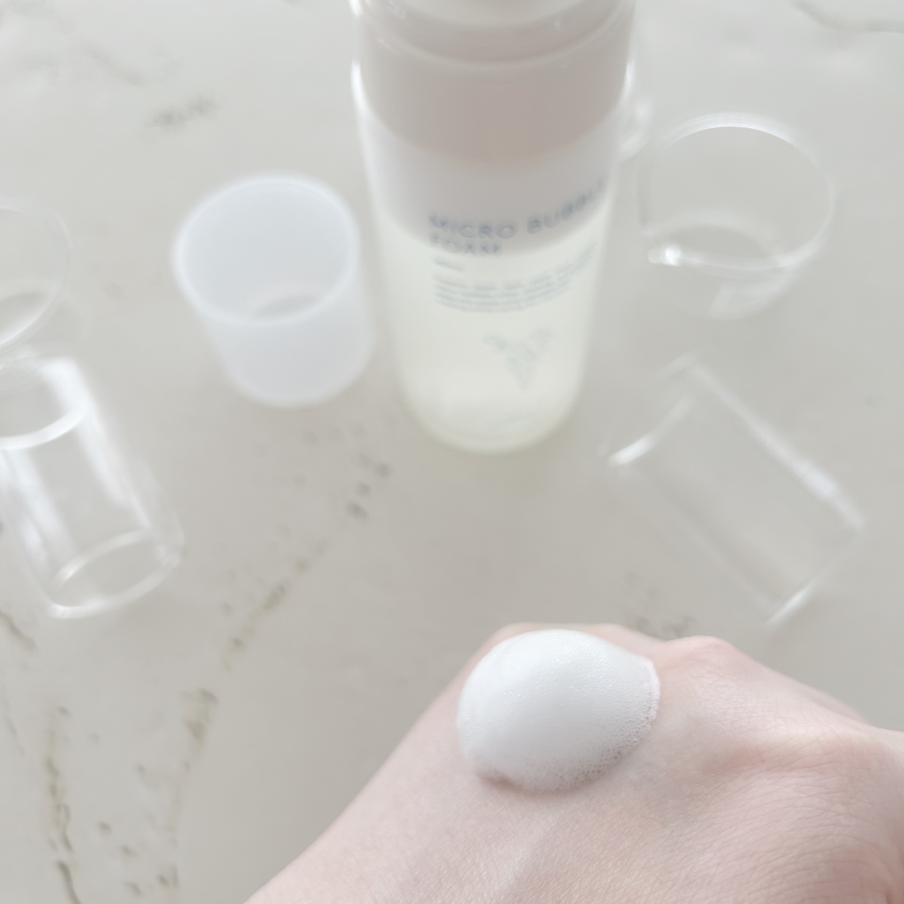 マイクロバブルフォーム/Macchia Label/泡洗顔を使ったクチコミ（3枚目）