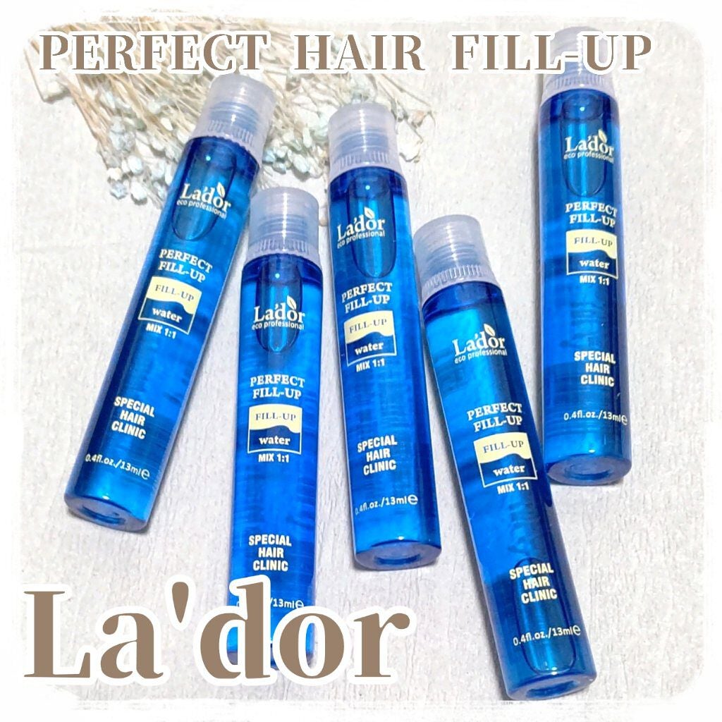 PERFECT HAIR FILL-UP/La'dor/洗い流すヘアトリートメントを使ったクチコミ(1枚目)