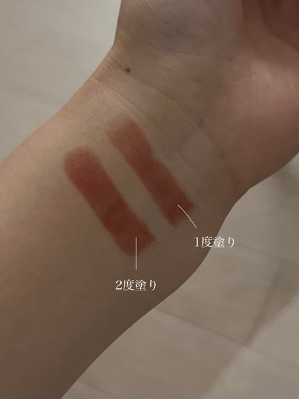 リリミュウ バタールージュ/Ririmew/口紅を使ったクチコミ(3枚目)