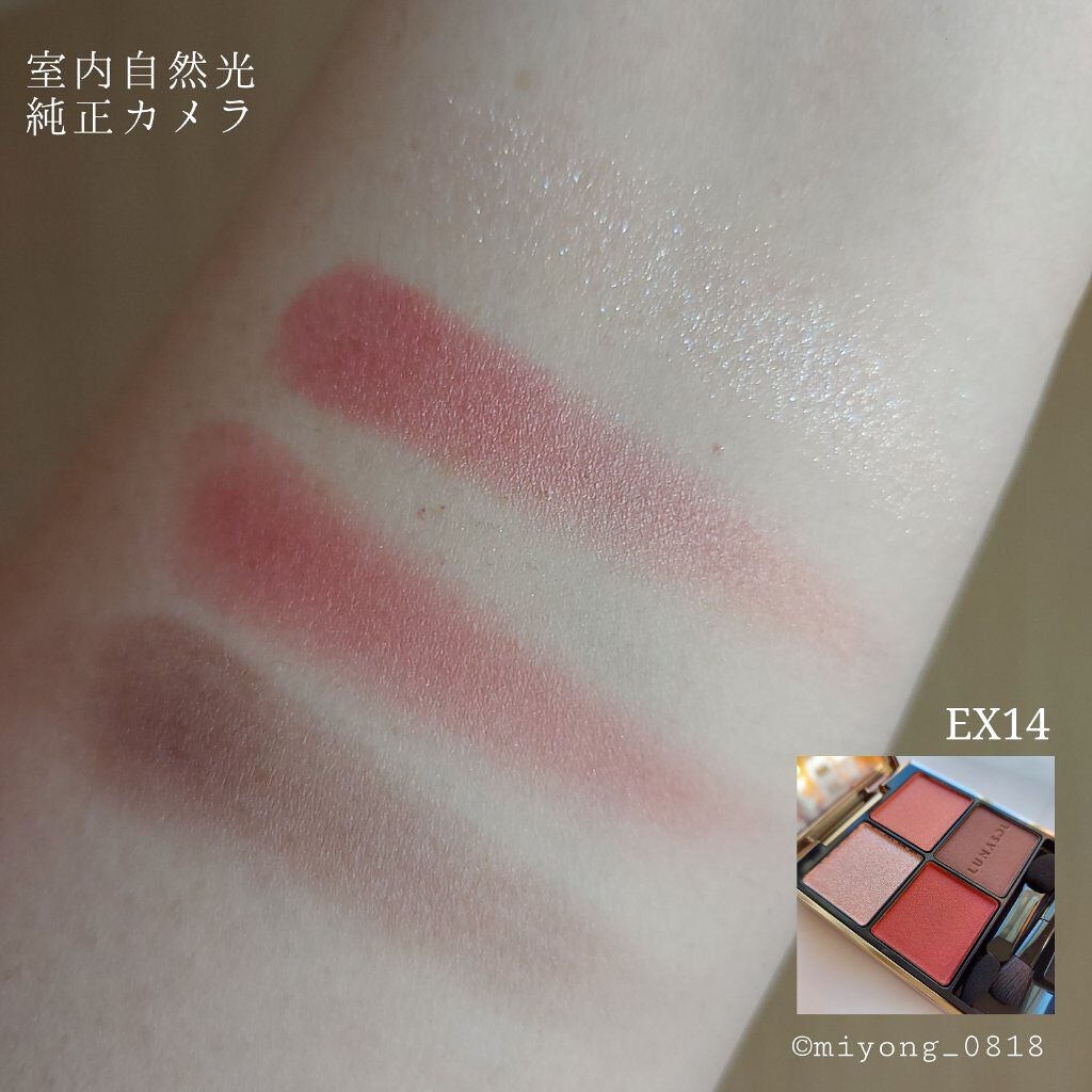 アイカラーレーション/LUNASOL/アイシャドウパレットを使ったクチコミ(3枚目)