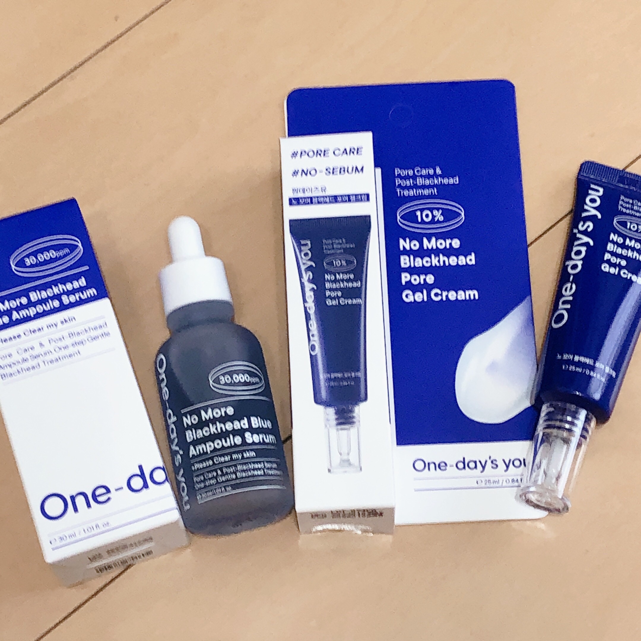 ノーモアブラックヘッド ポアジェルクリーム/One-day's you/フェイスクリームを使ったクチコミ（1枚目）