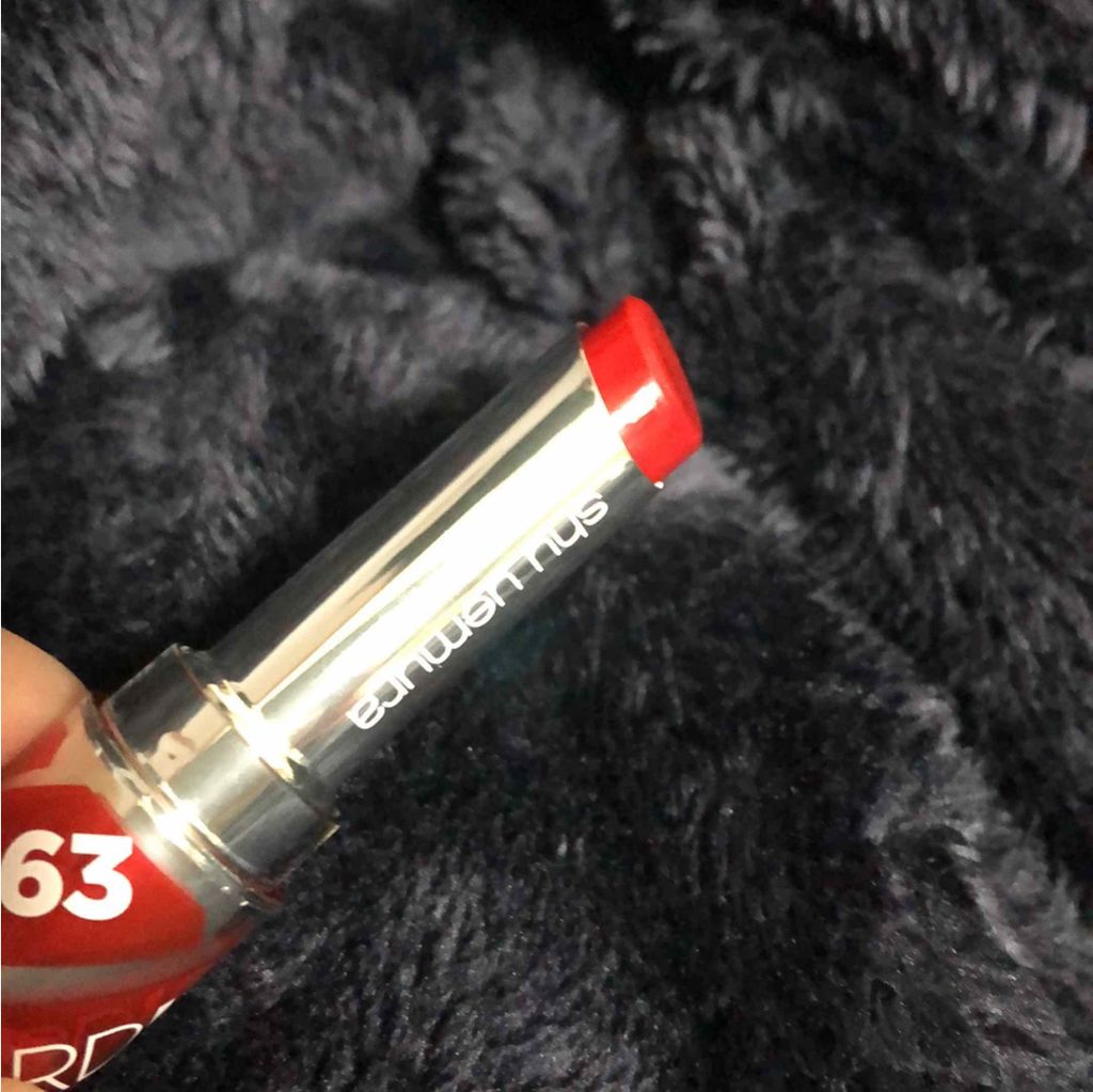 ルージュ アンリミテッド/shu uemura/口紅を使ったクチコミ(2枚目)