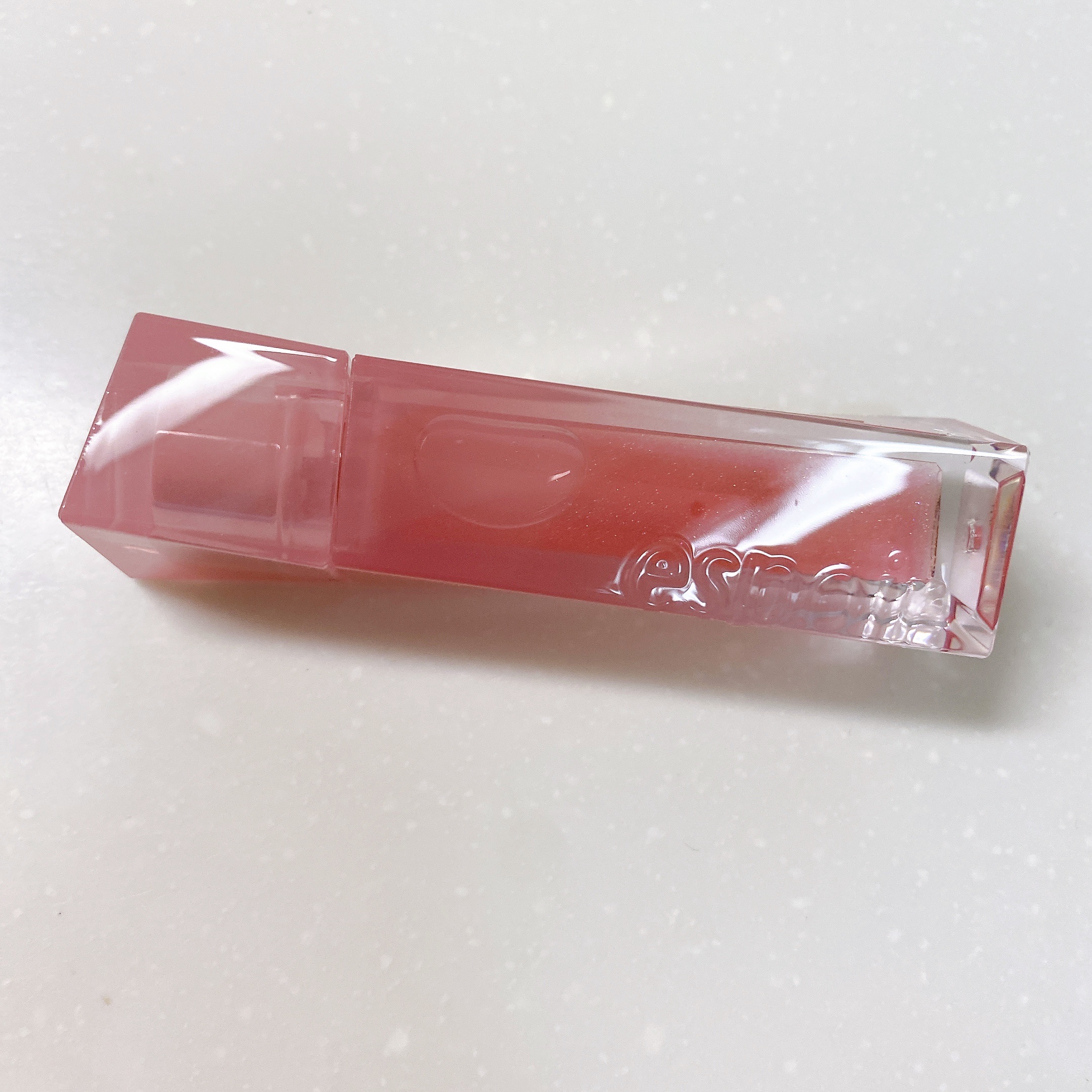 エスポア クチュールリップグロス ロージービーム(Rosy BB Edition)/espoir/リップグロスを使ったクチコミ（1枚目）