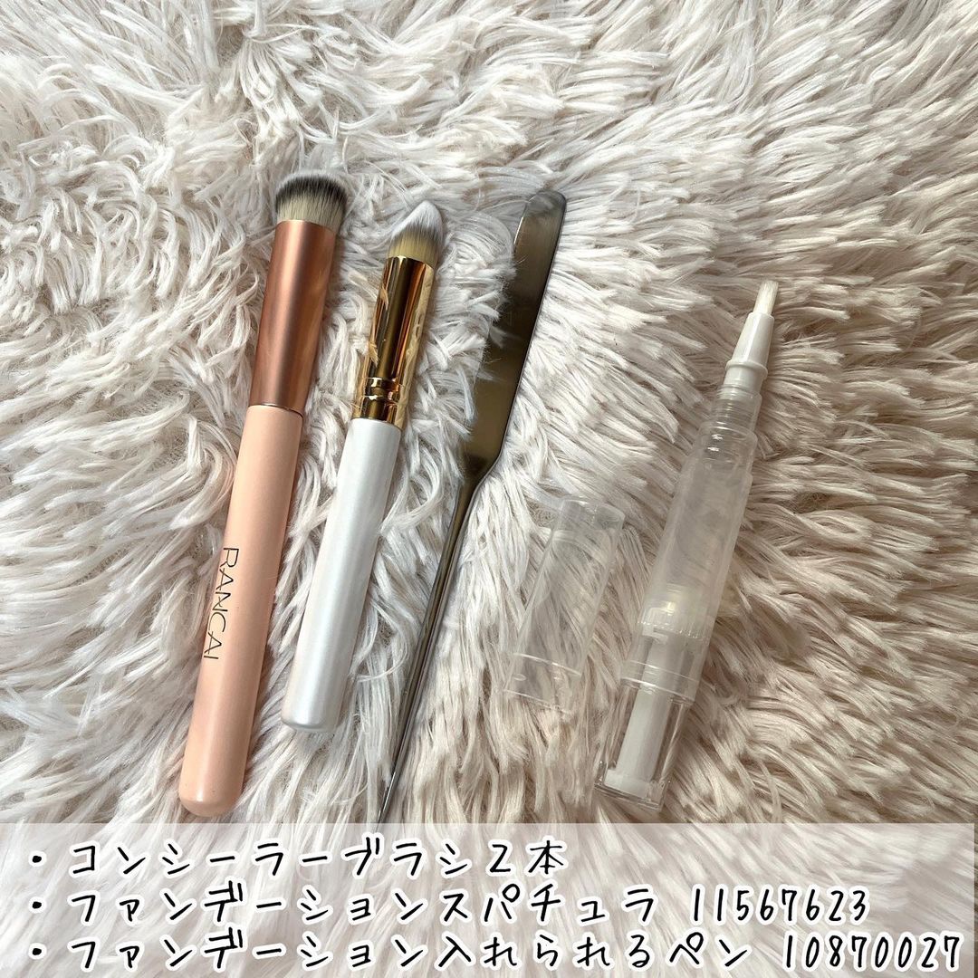 メイクブラシ/SHEIN/メイクブラシを使ったクチコミ（2枚目）