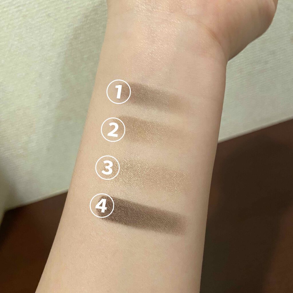 レ キャトル オンブル/CHANEL/アイシャドウパレットを使ったクチコミ(3枚目)