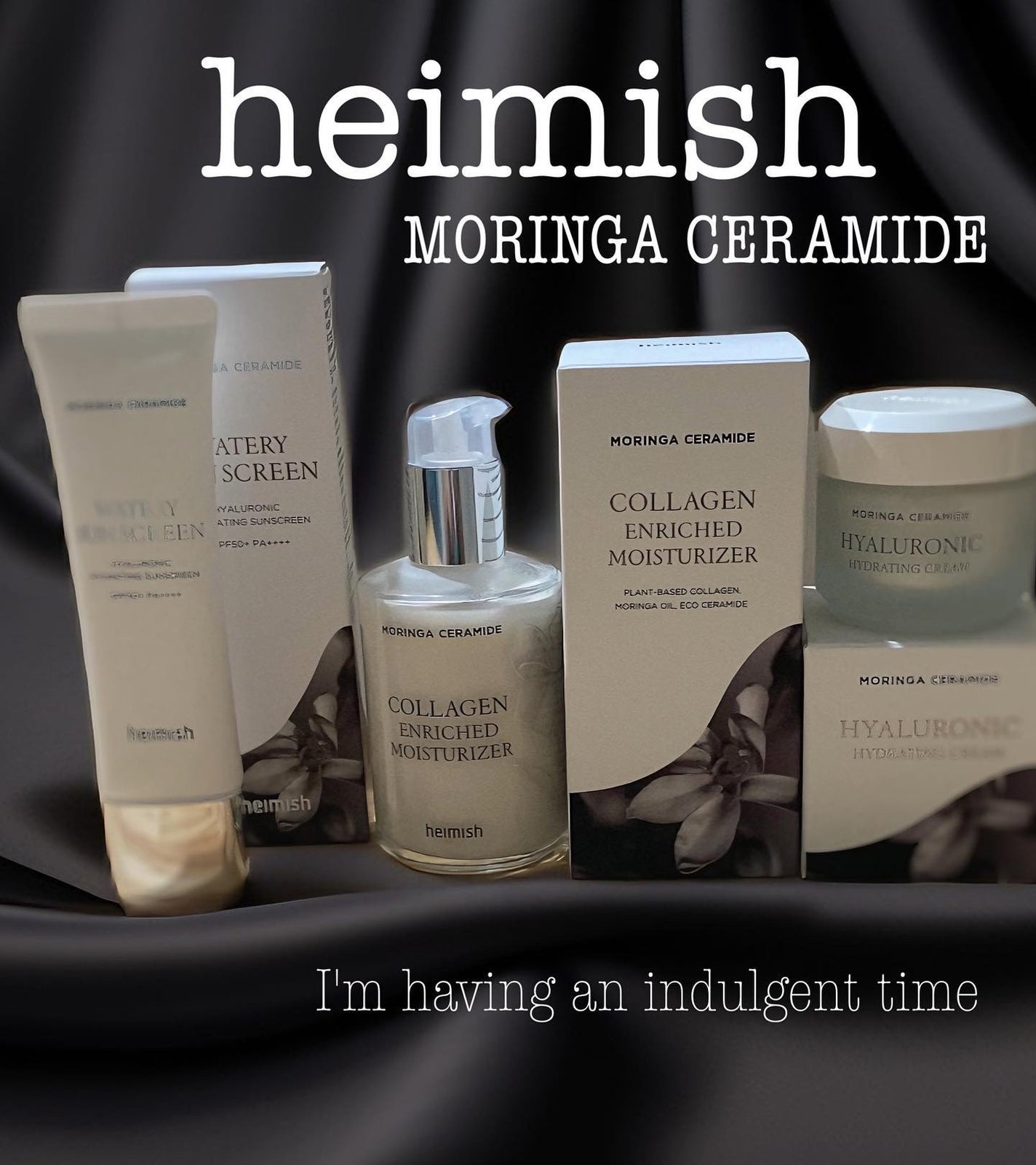 モリンガ セラミド コラーゲン エンリッチド モイスチャライザー/heimish/乳液を使ったクチコミ(1枚目)