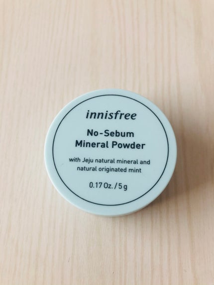 ノーセバム ミネラルパウダー/innisfree/ルースパウダーを使ったクチコミ(1枚目)