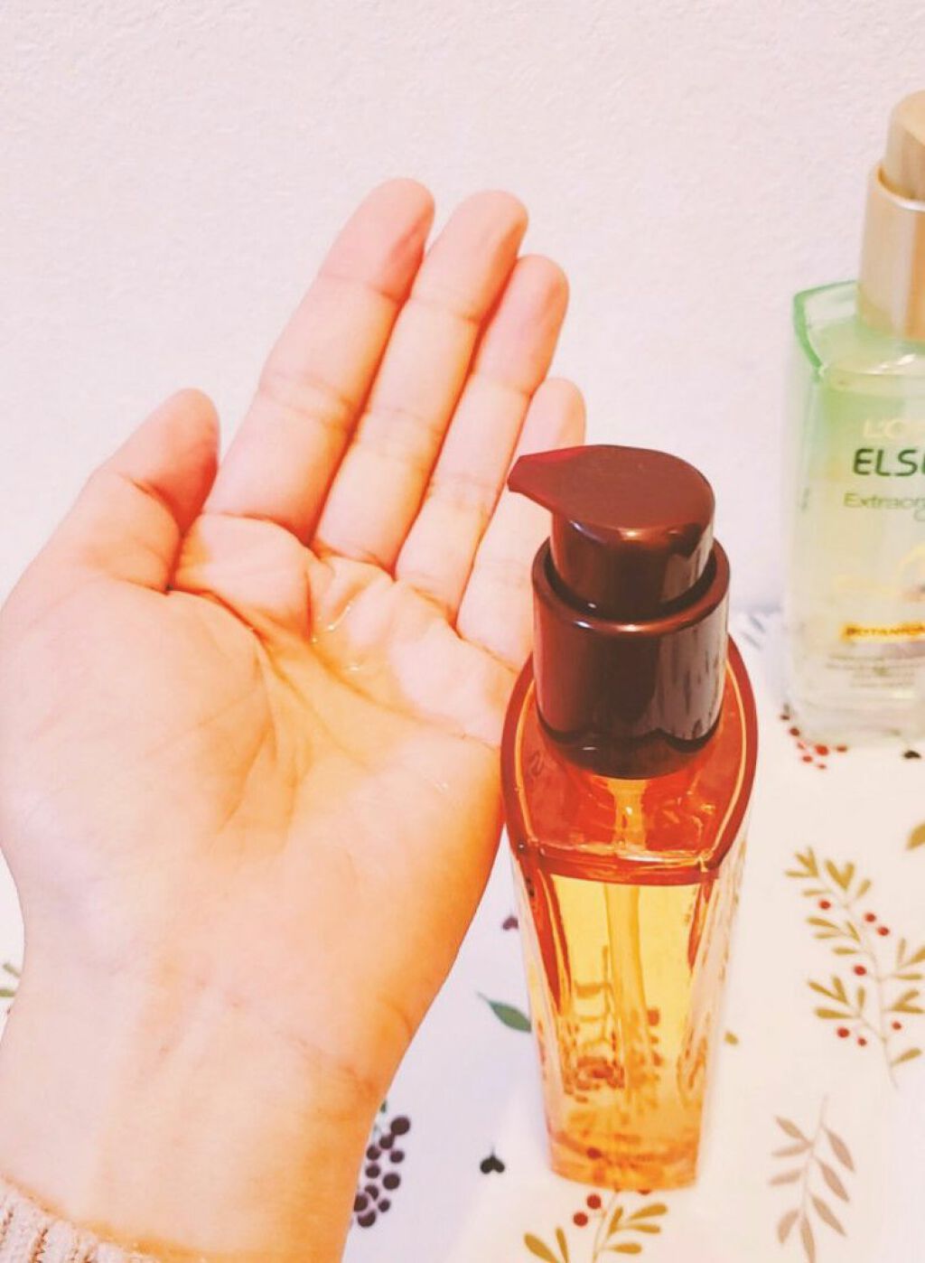 エルセーヴ エクストラオーディナリーオイル エクストラリッチ フィニッシュ/ロレアル パリ/ヘアオイルを使ったクチコミ(3枚目)