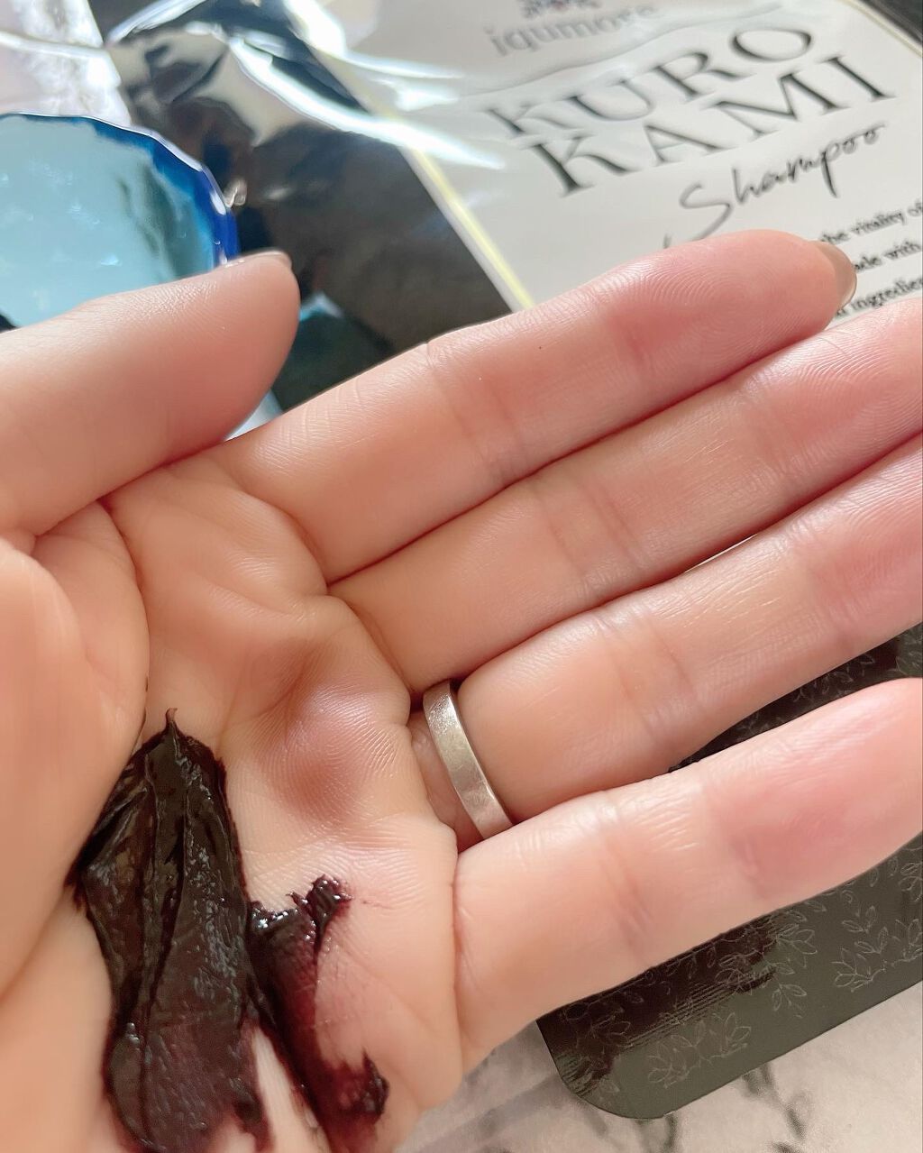 クロカミシャンプー/iqumore/市販シャンプーを使ったクチコミ（3枚目）