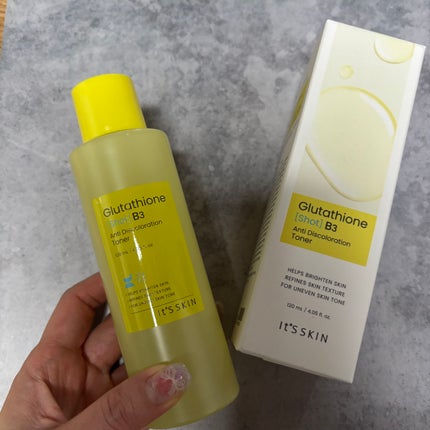 グルタチオンショットB3クリアトーントナー/It's skin/化粧水を使ったクチコミ(1枚目)