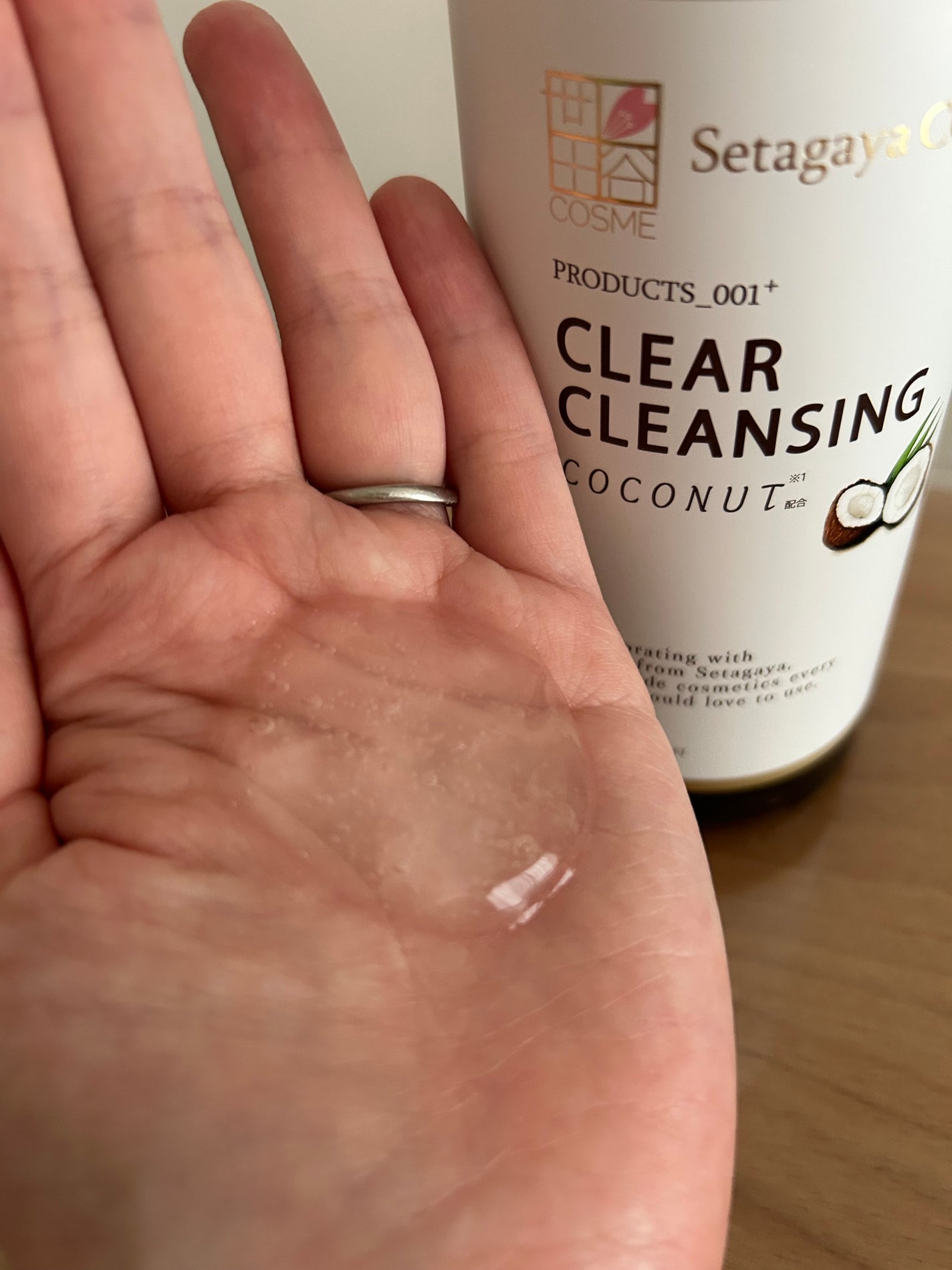 クリアクレンジング ココナッツ/世田谷コスメ/クレンジングジェルを使ったクチコミ(2枚目)
