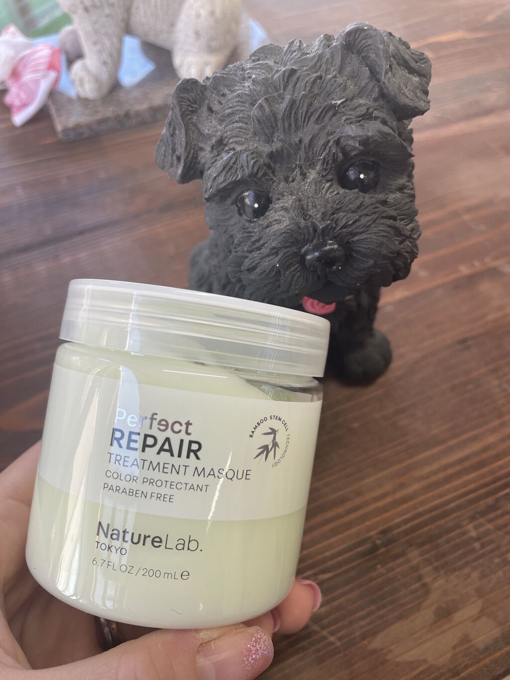 パーフェクト リペア ヘアトリートメントマスク/NatureLab. TOKYO/ヘアマスク・ヘアパックを使ったクチコミ（1枚目）