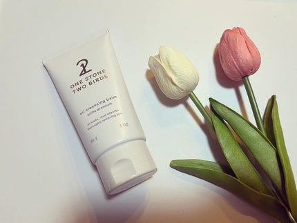 オイルクレンジングバーム ホワイトプレミアム/ONE STONE TWO BIRDS/クレンジングバームを使ったクチコミ(1枚目)
