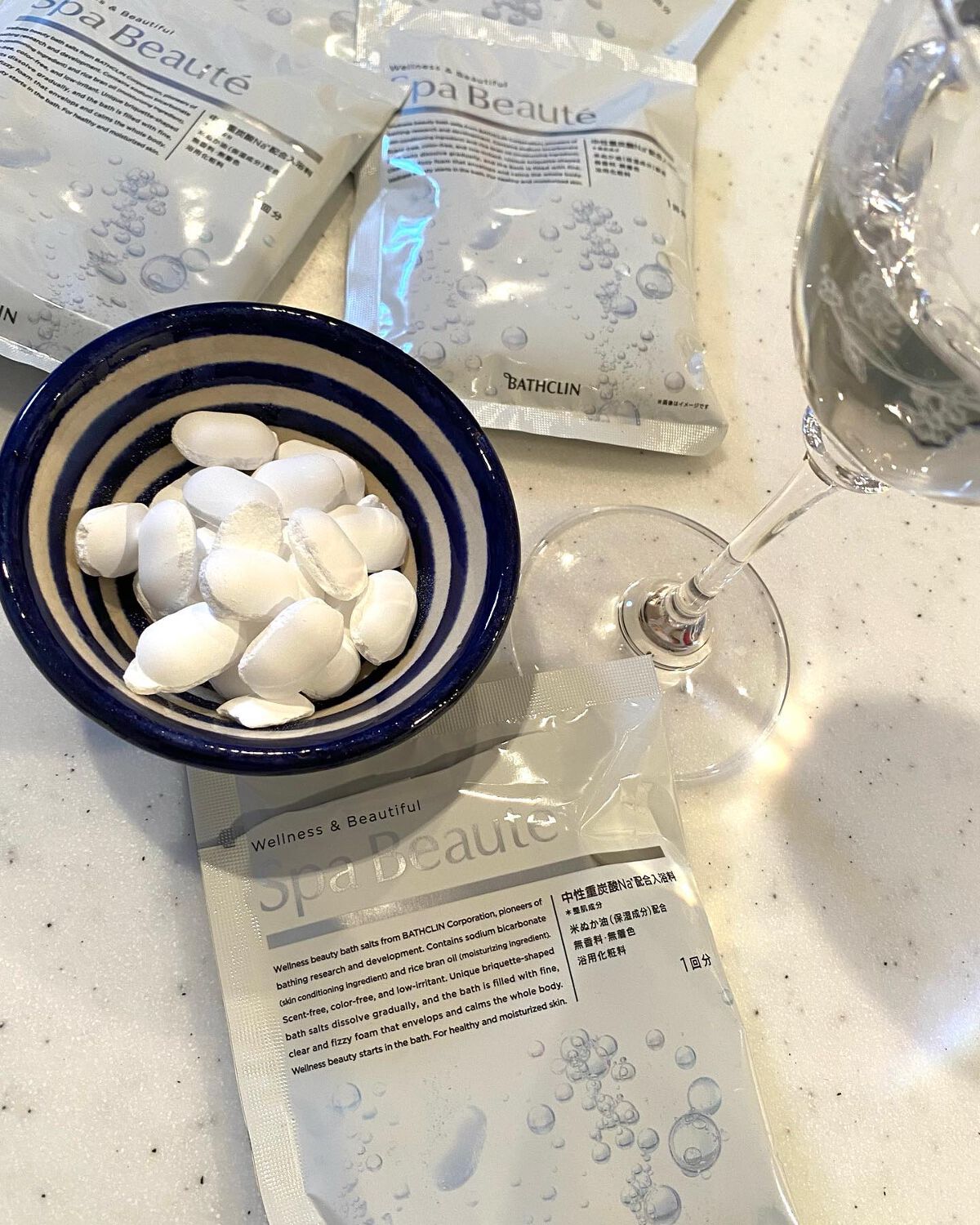 spa beaute/バスクリン/炭酸系入浴剤を使ったクチコミ（3枚目）