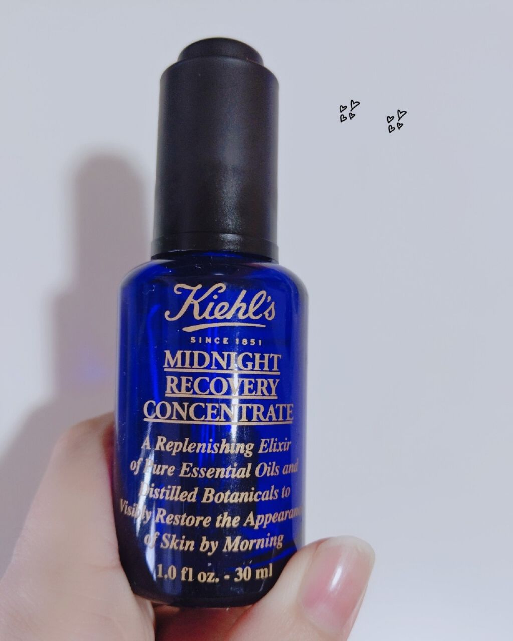 キールズ ミッドナイトボタニカル コンセントレート/Kiehl's/フェイスオイルを使ったクチコミ(1枚目)