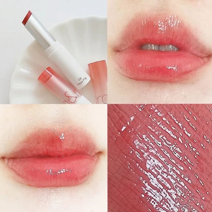 グラスティングメルティングバーム/rom&nd/リップバームを使ったクチコミ(4枚目)